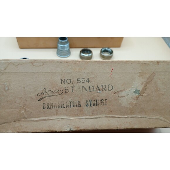 Vintage Ateco Cake Ornamenting Tools Icing Set Antique - 1950's - Picture 5 of 5